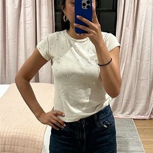 Brandy Melville Hailie Bunnies Tshirt